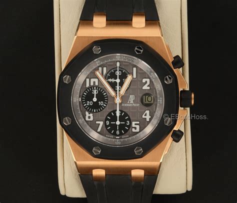 audemars piguet rubber clad rose gold price|audemars piguet original price.